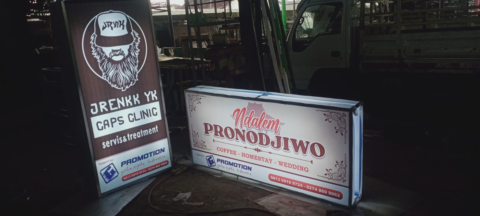 PRODUKSI NEON BOX DI YOGYAKARTA